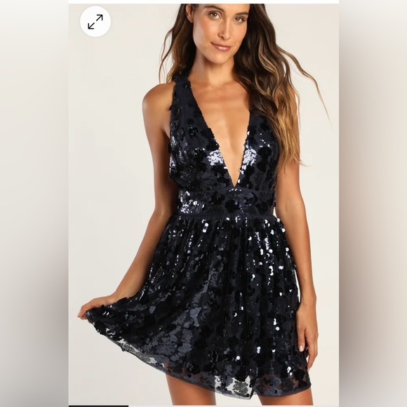 Lulus Dresses & Skirts - 💙Lulus Got That Glam 💙